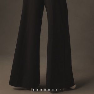 Avery pleated wide leg trouser by Maeve